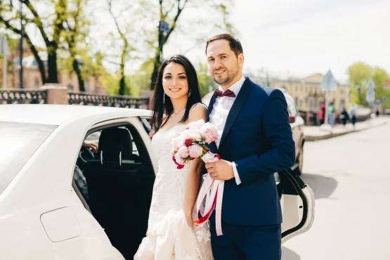 chauffeur mariage a bordeaux pour couple et invites
